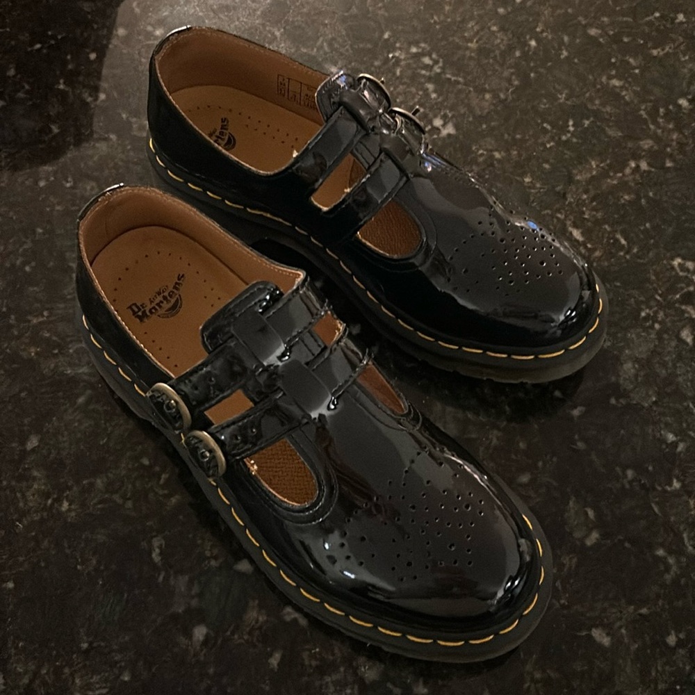 Dr. Martens Patent Leather Mary Janes